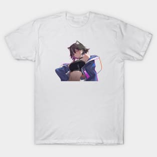 Posing Cat Girl T-Shirt